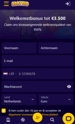 Vul slechts je basisgegevens in